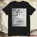Shea Langeliers And Brent Rooker Oakland Athletics MLB Silver Slugger Award Finalists Signatures Poster t-shirt