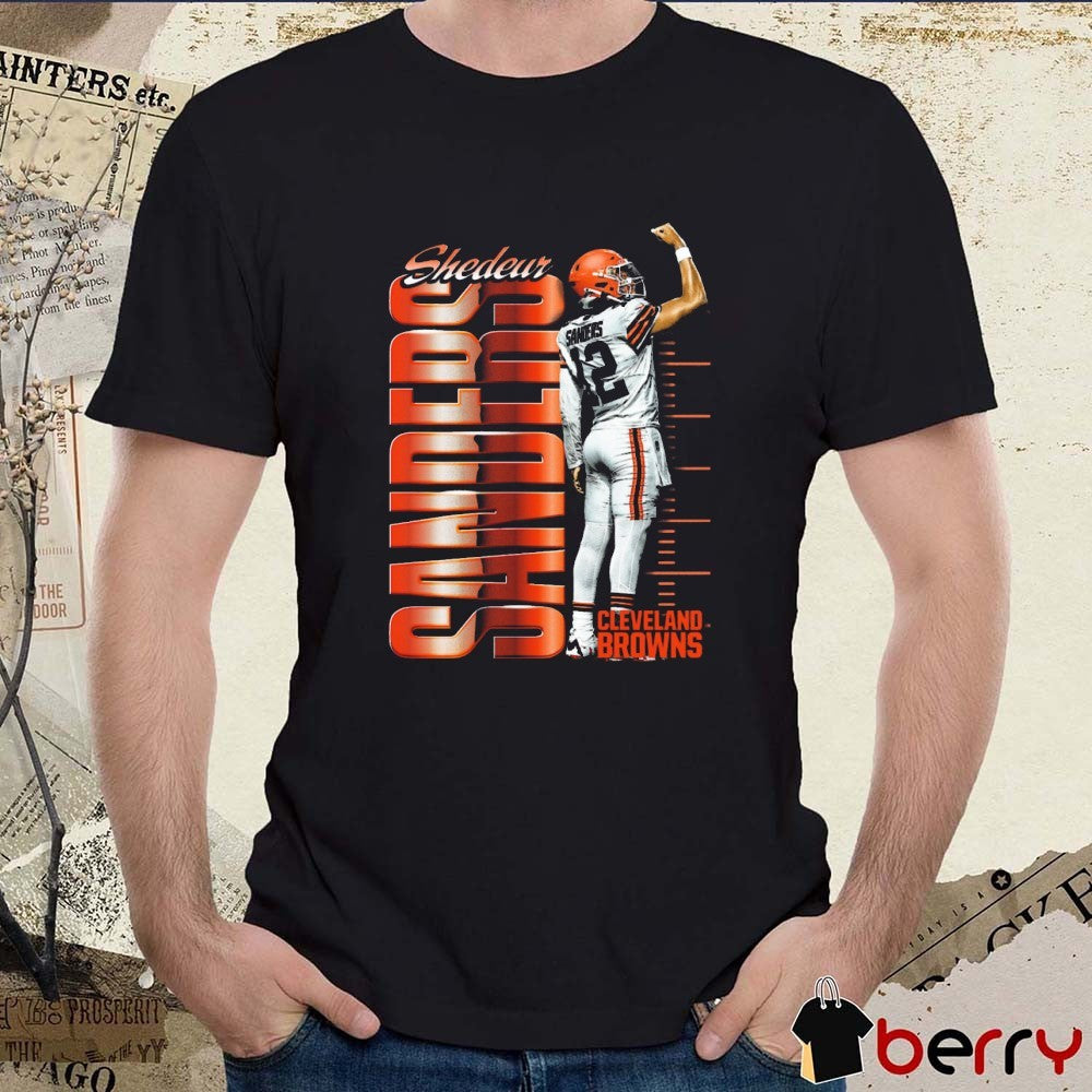 Shedeur Sanders Cleveland Browns NFL Football Celebration Graphic t-shirt