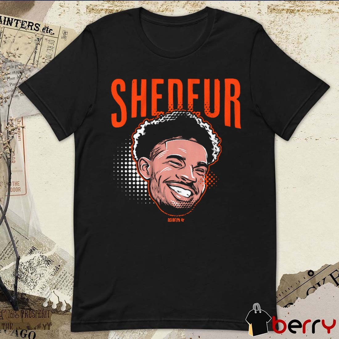 Shedeur Sanders Cleveland Browns Swag Head 2025 NFL Draft t-shirt