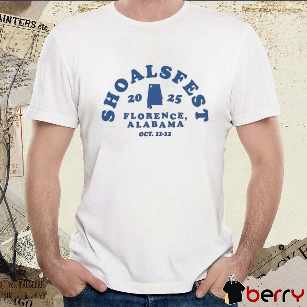 Shoals Fest 2025 In Florence Alabama At McFarland Park On October 11-12 2025 t–shirt