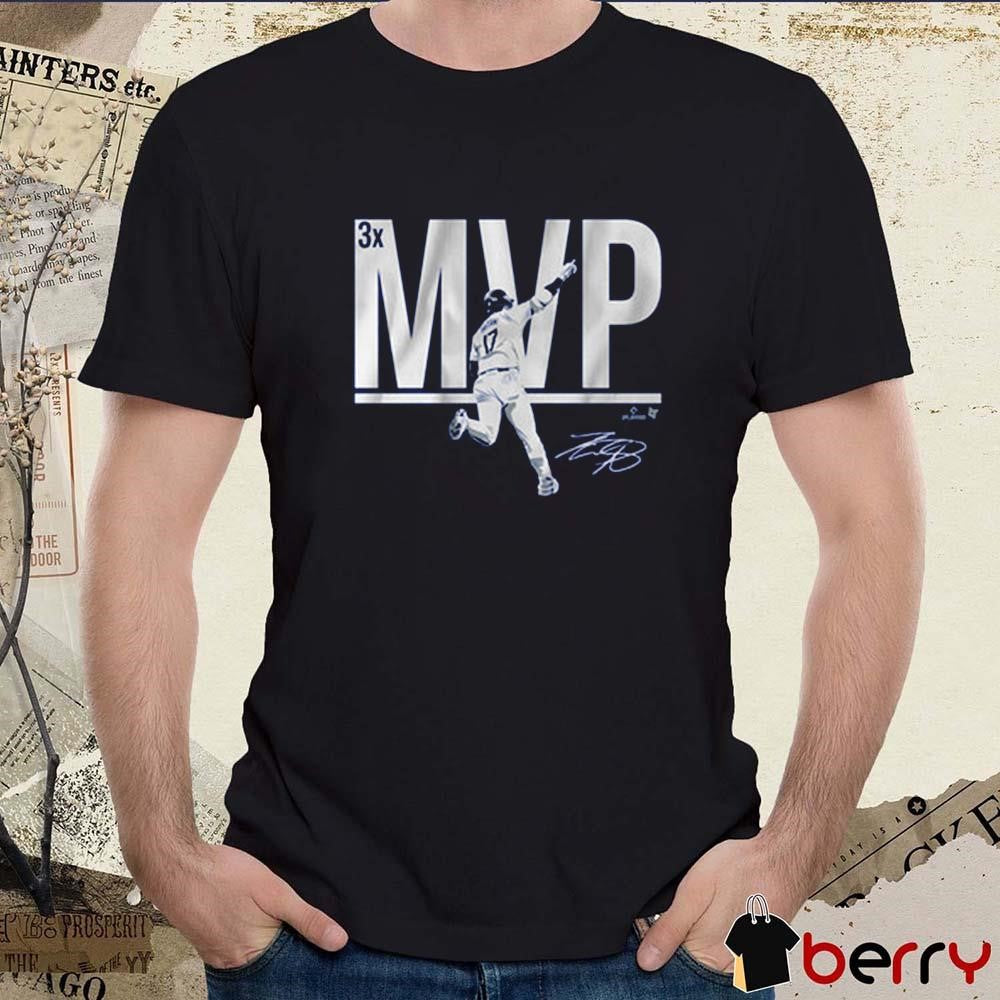 Shohei Ohtani 3X MVP Los Angeles Dodgers MLB Signature t-shirt
