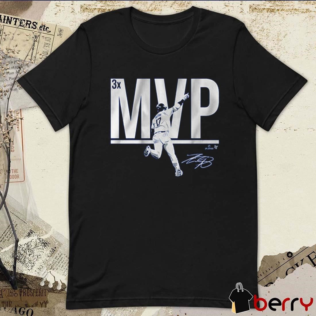 Shohei Ohtani 3X MVP Los Angeles Dodgers MLB Signature t-shirt