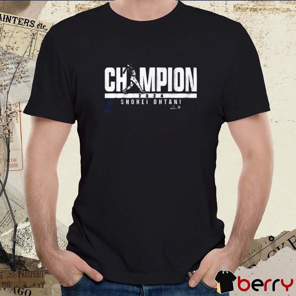 Shohei Ohtani Champion Los Angeles Dodgers Baseball MLB 2024 t-shirt