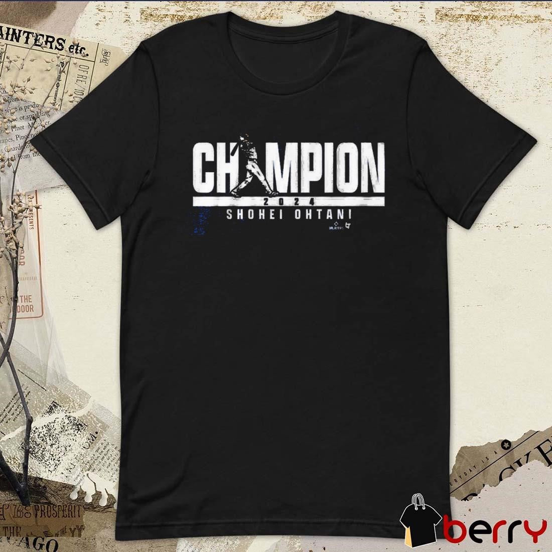 Shohei Ohtani Champion Los Angeles Dodgers Baseball MLB 2024 t-shirt