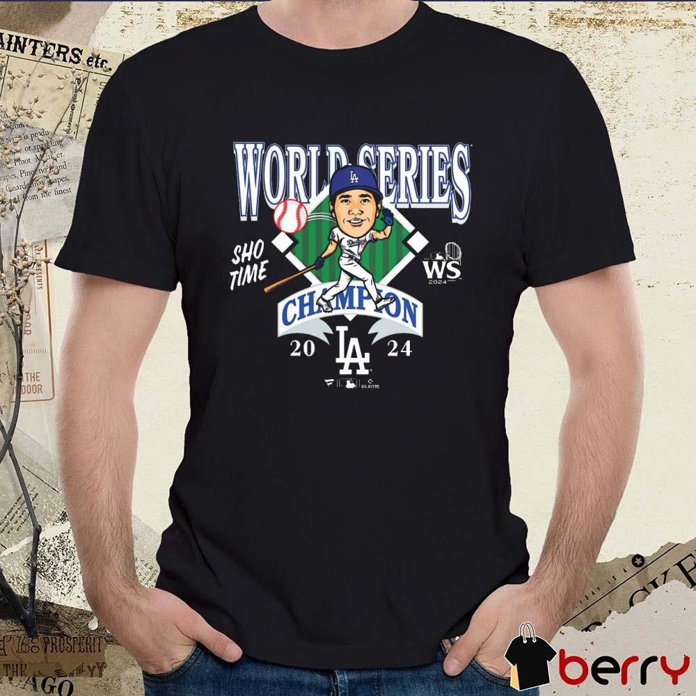 Shohei Ohtani Los Angeles Dodgers MLB 2024 World Series Champions Sho-Time t-shirt