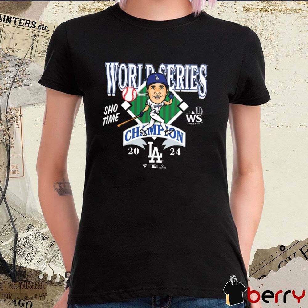 Shohei Ohtani Los Angeles Dodgers MLB 2024 World Series Champions Sho-Time t-shirt
