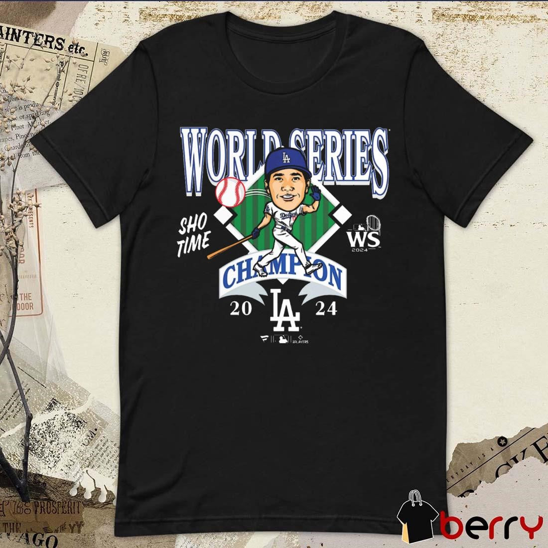 Shohei Ohtani Los Angeles Dodgers MLB 2024 World Series Champions Sho-Time t-shirt
