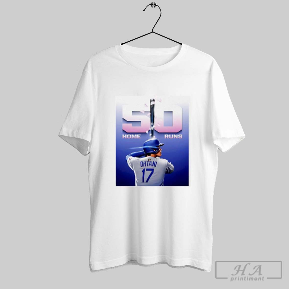 Official Shohei Ohtani Los Angeles Dodgers Baseball Number 17 Homeruns