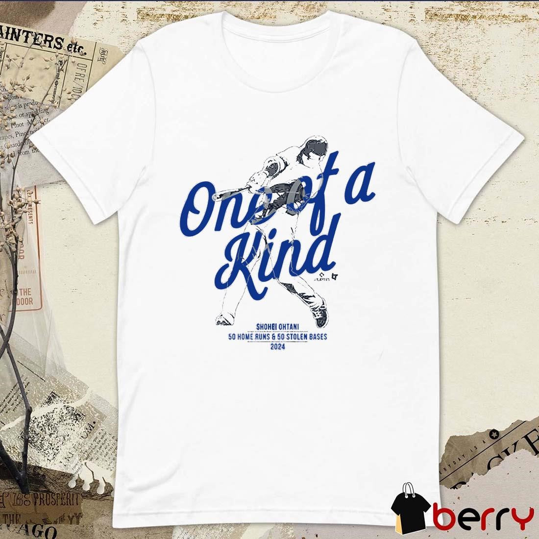 Shohei Ohtani One of a Kind 50 50 Club 2024 Los Angeles Dodgers t-shirt