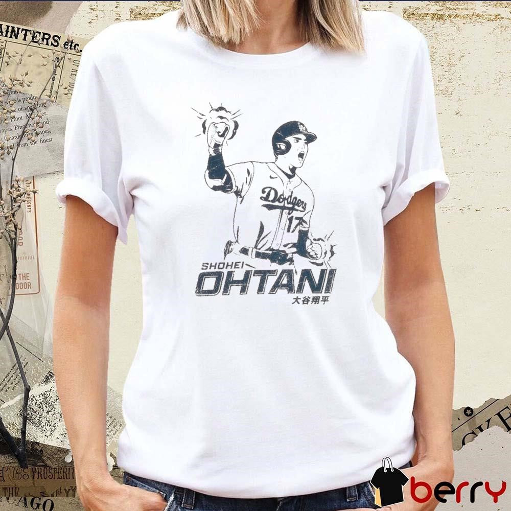 Shohei Ohtani Saturday, September 21 Los Angeles Dodgers vs. Colorado Rockies MLB Toyo Tires t-shirt