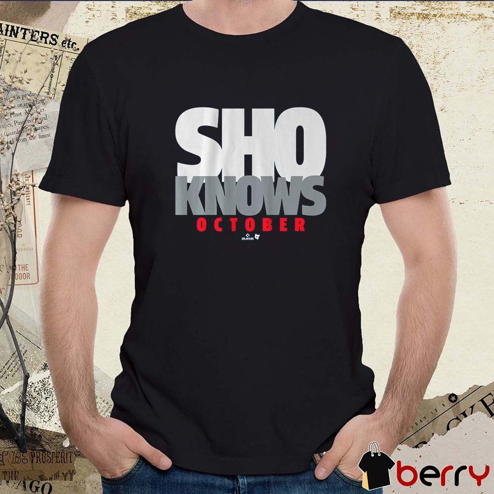 Shohei Ohtani Sho Knows October Los Angeles Dodgers MLB 2025 t-shirt
