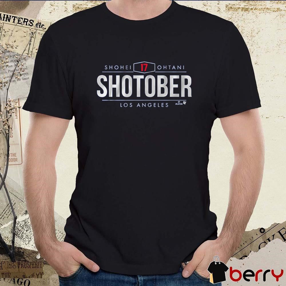 Shohei Ohtani Shotober Los Angeles Dodgers MLB t-shirt