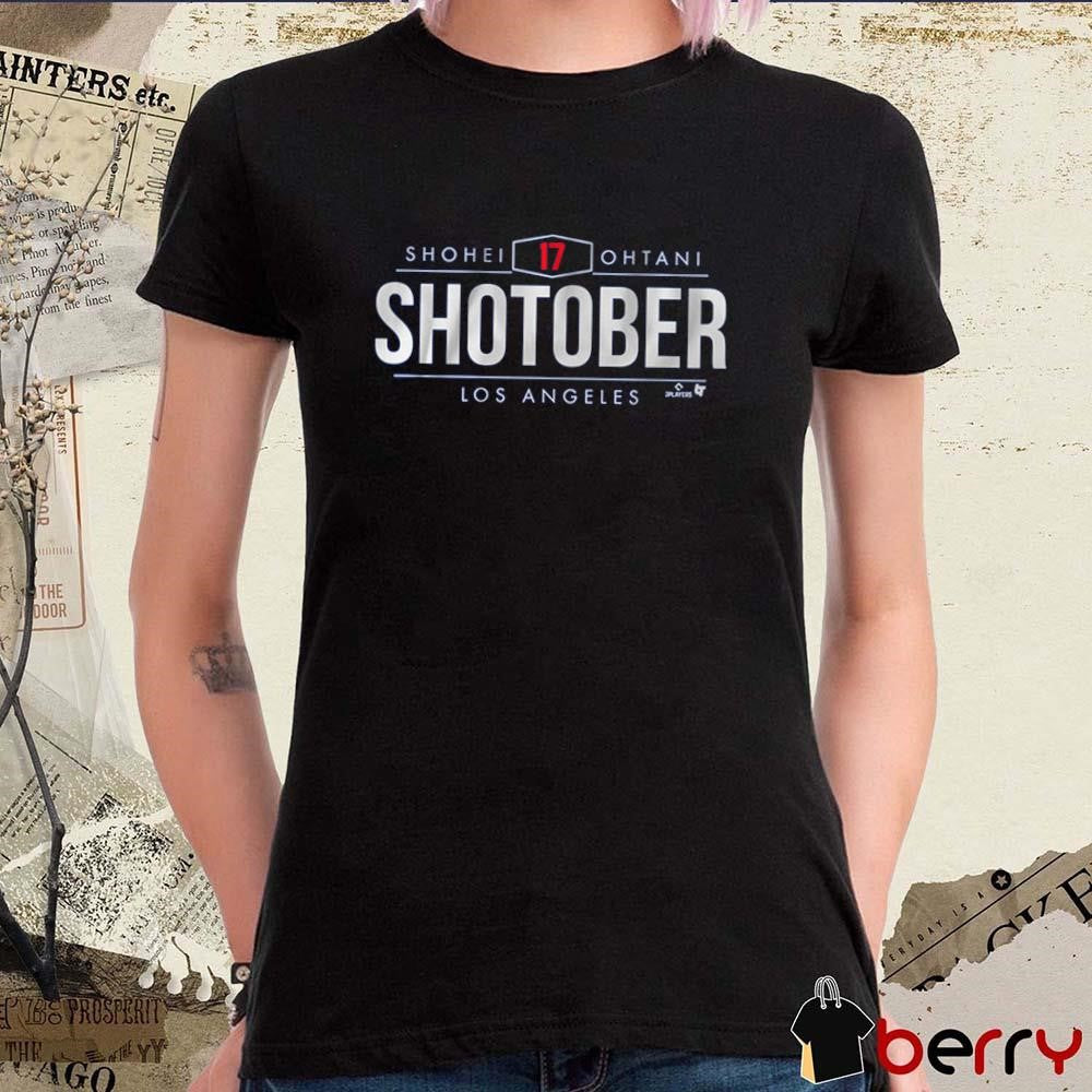 Shohei Ohtani Shotober Los Angeles Dodgers MLB t-shirt