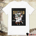 Signed Trevon Alexander Northwest Missouri State University Wide Receiver 2025 Bay Area Panthers Signature Poster t-shirt