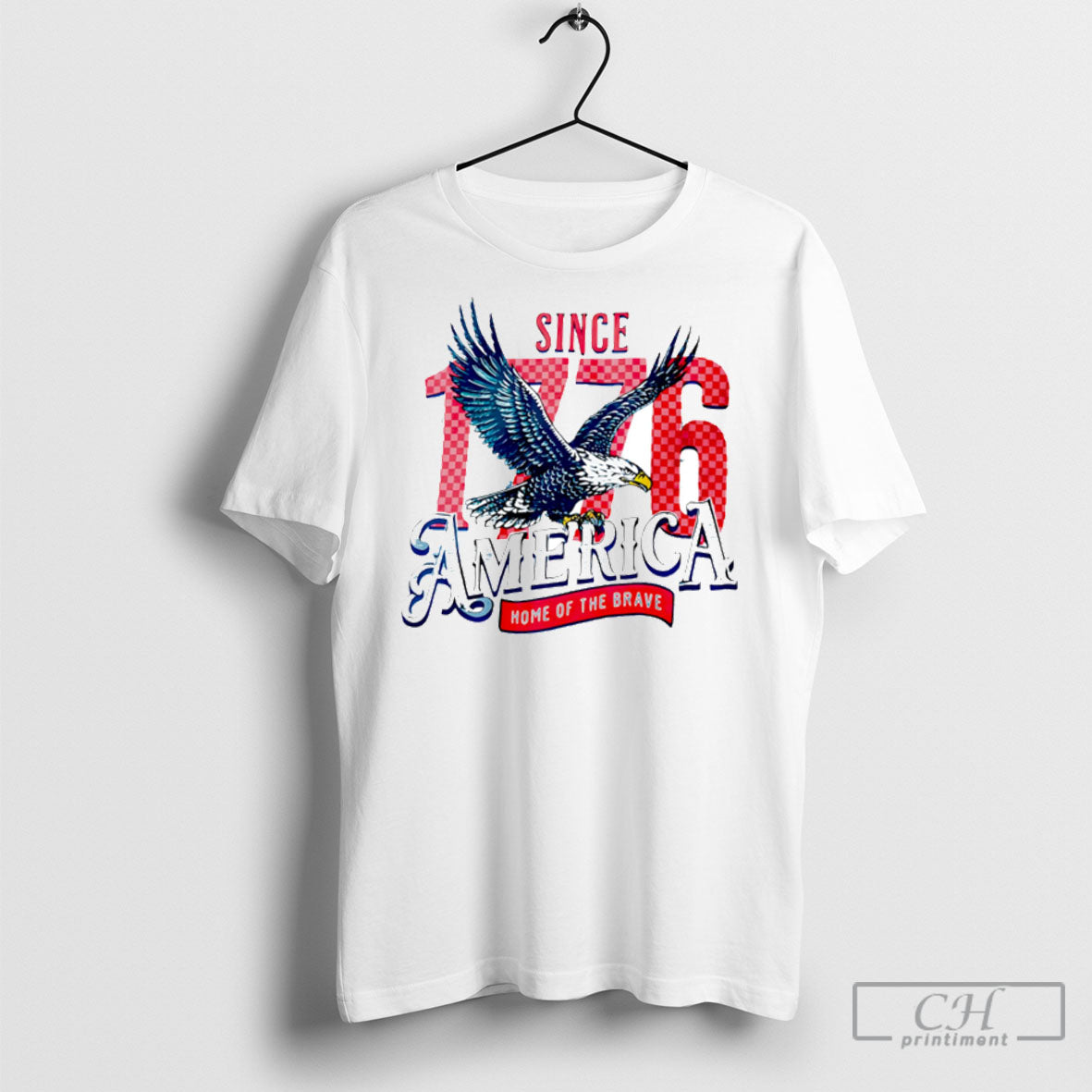 Official Since 1776 America Home Of The Brave Eagle Shirt