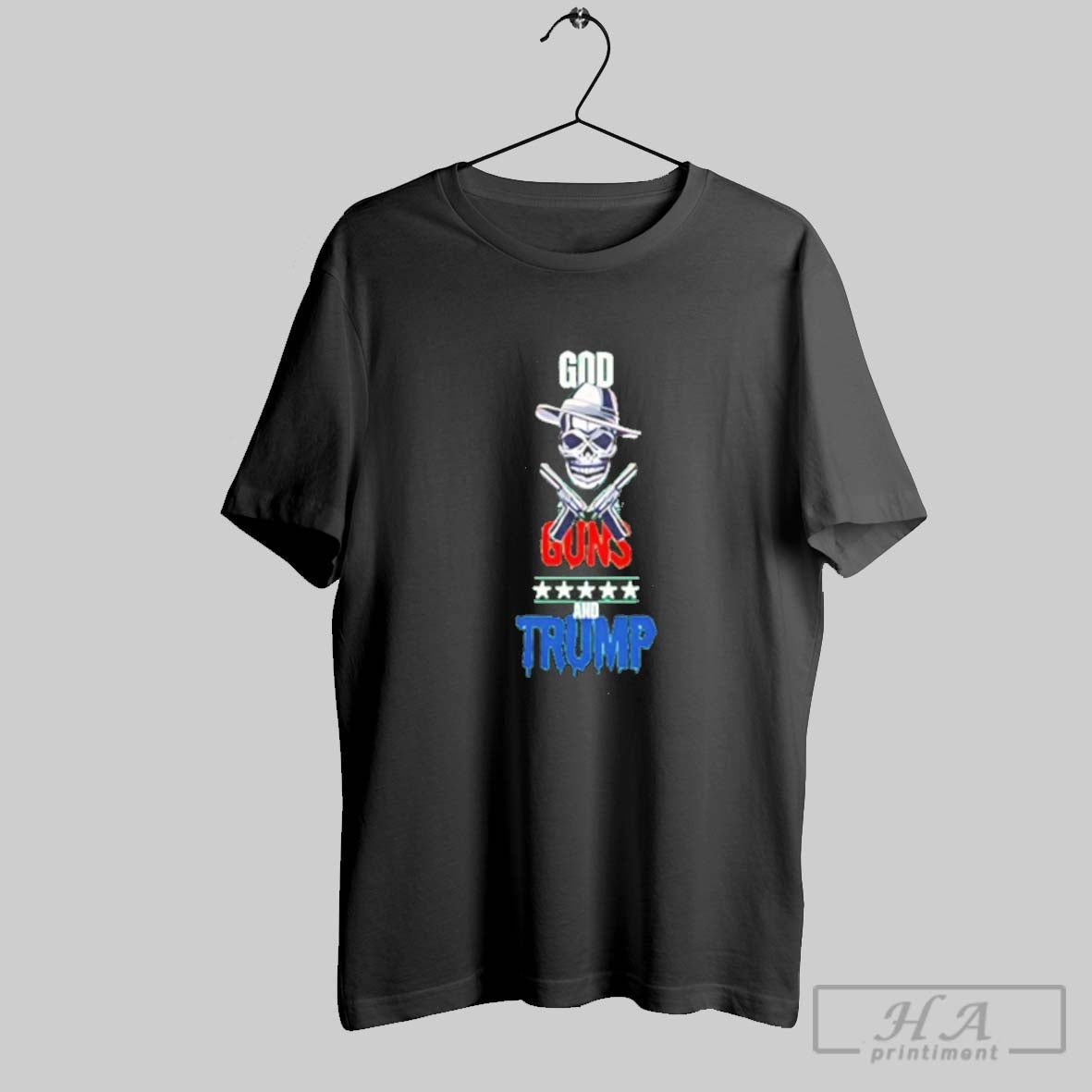 Official Skull God Guns And Trump 2025