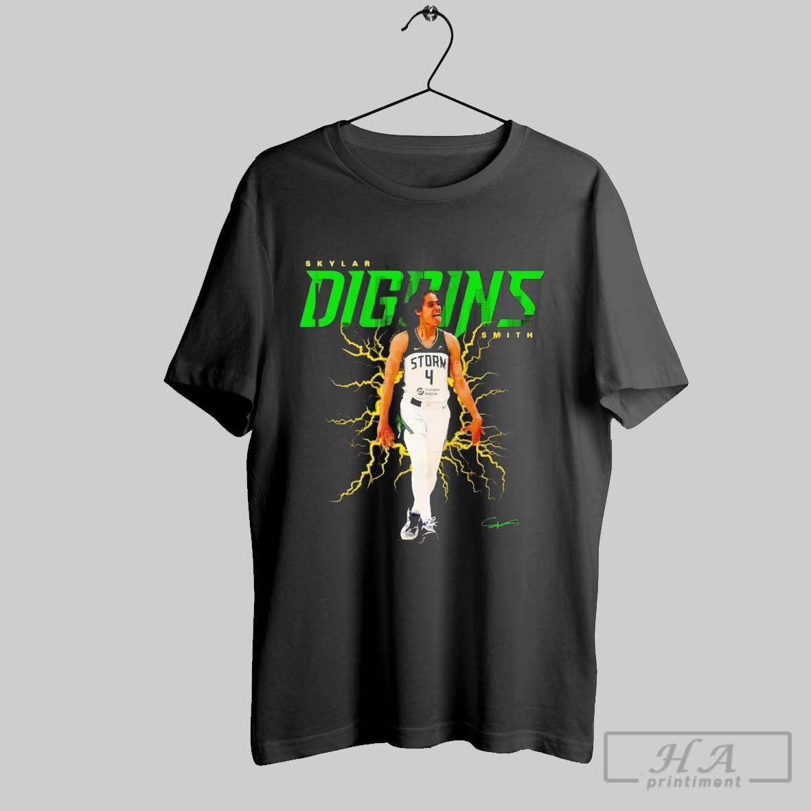 Official Skylar Diggins Smith Celebration Electric Seattle Storm