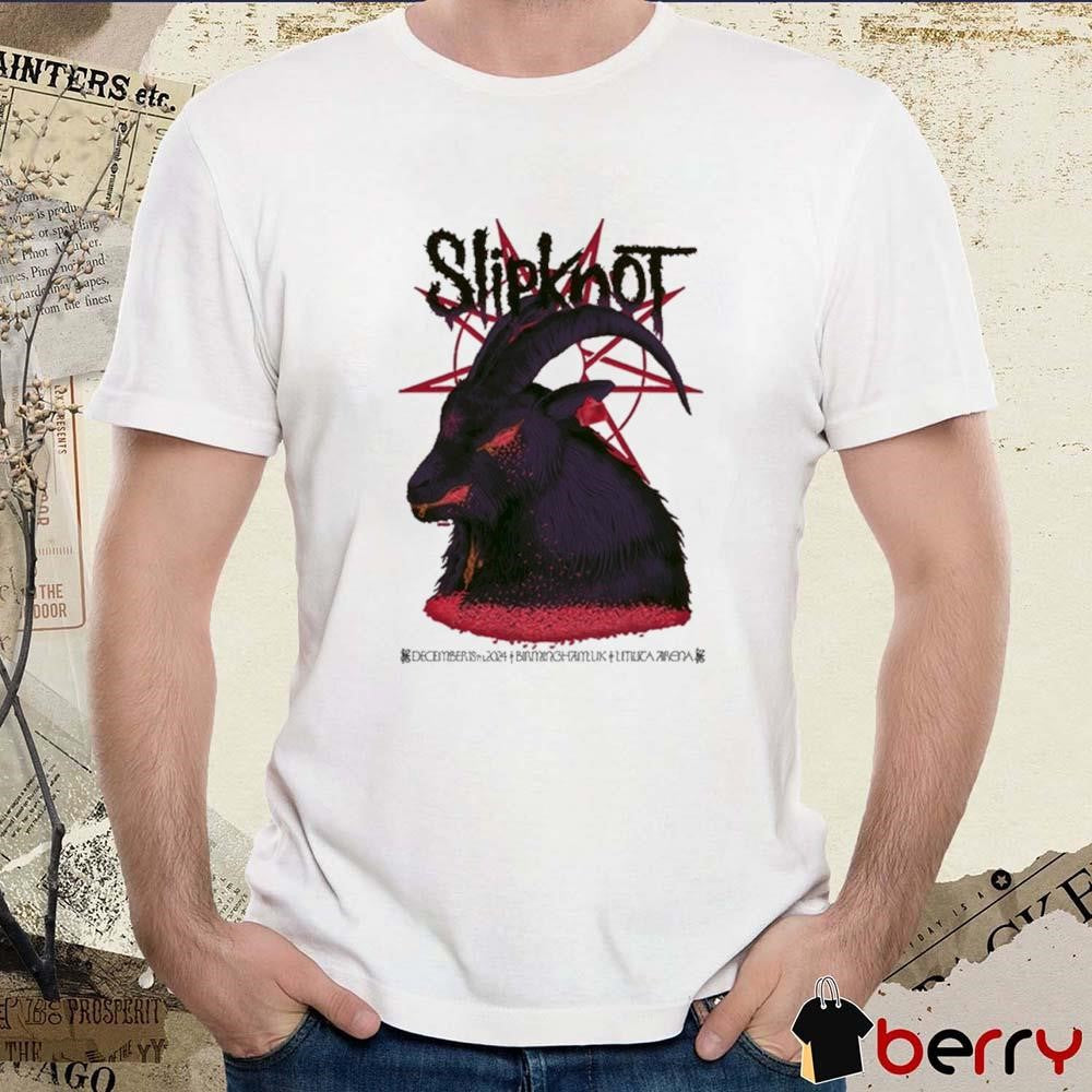 Slipknot Birmingham UK December 18 2024 Arena t-shirt