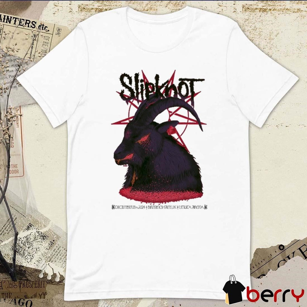 Slipknot Birmingham UK December 18 2024 Arena t-shirt