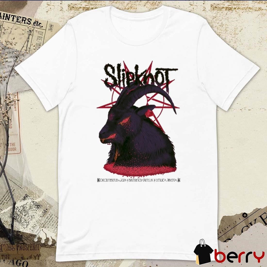 Slipknot Birmingham UK December 18 2024 Arena t-shirt