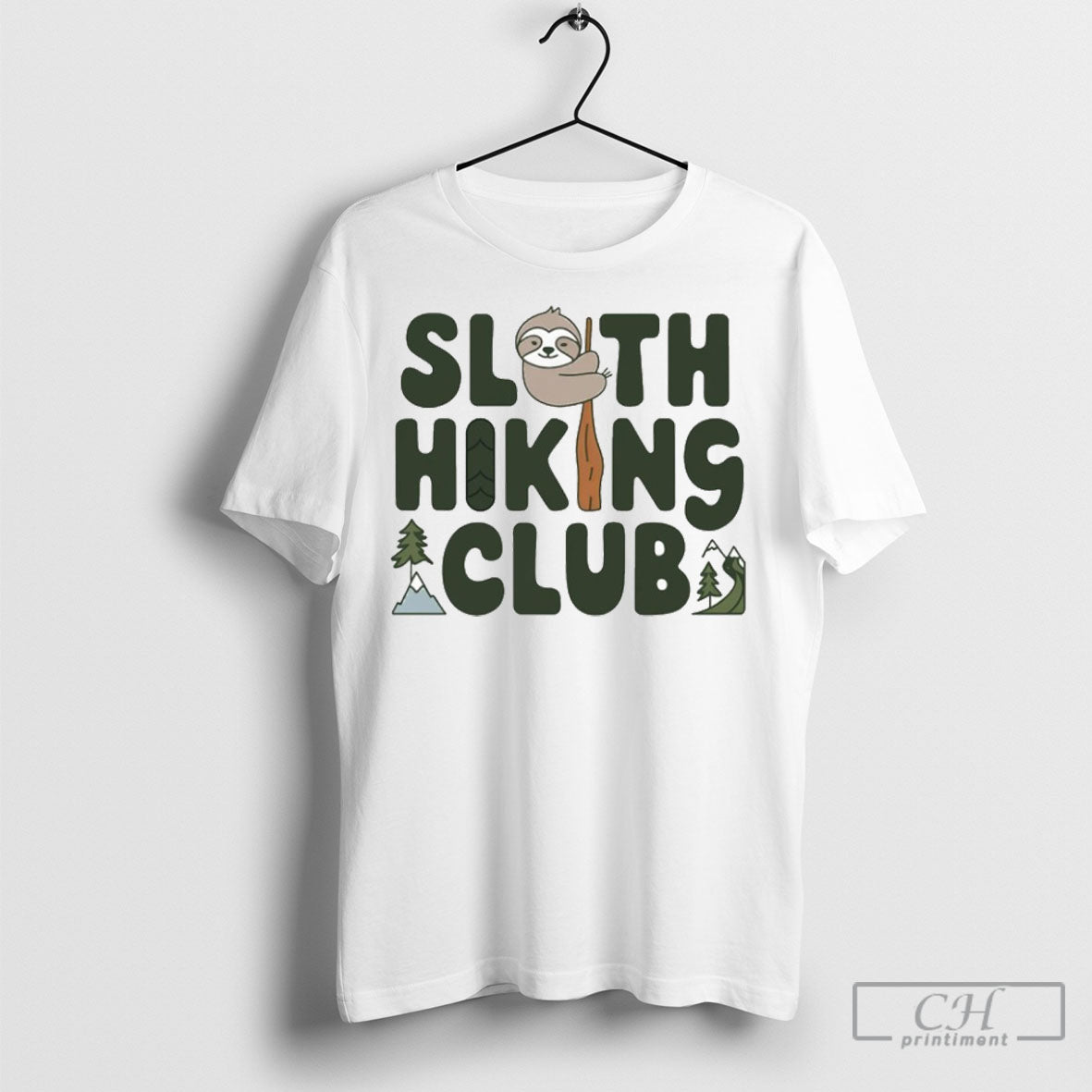 Official Sloth Hiking Club Shirt Sweater