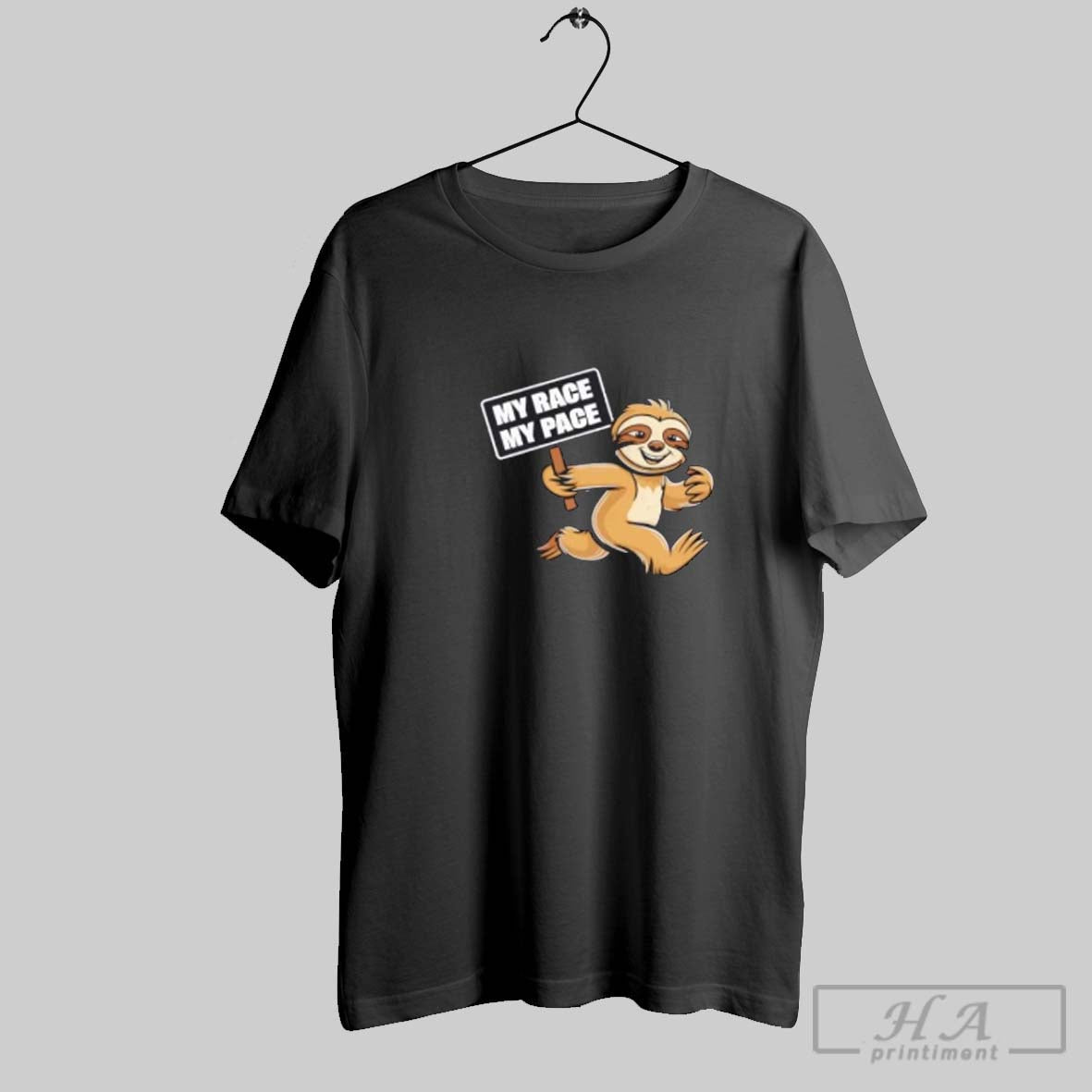 Official Sloth My Race My Pace Tech