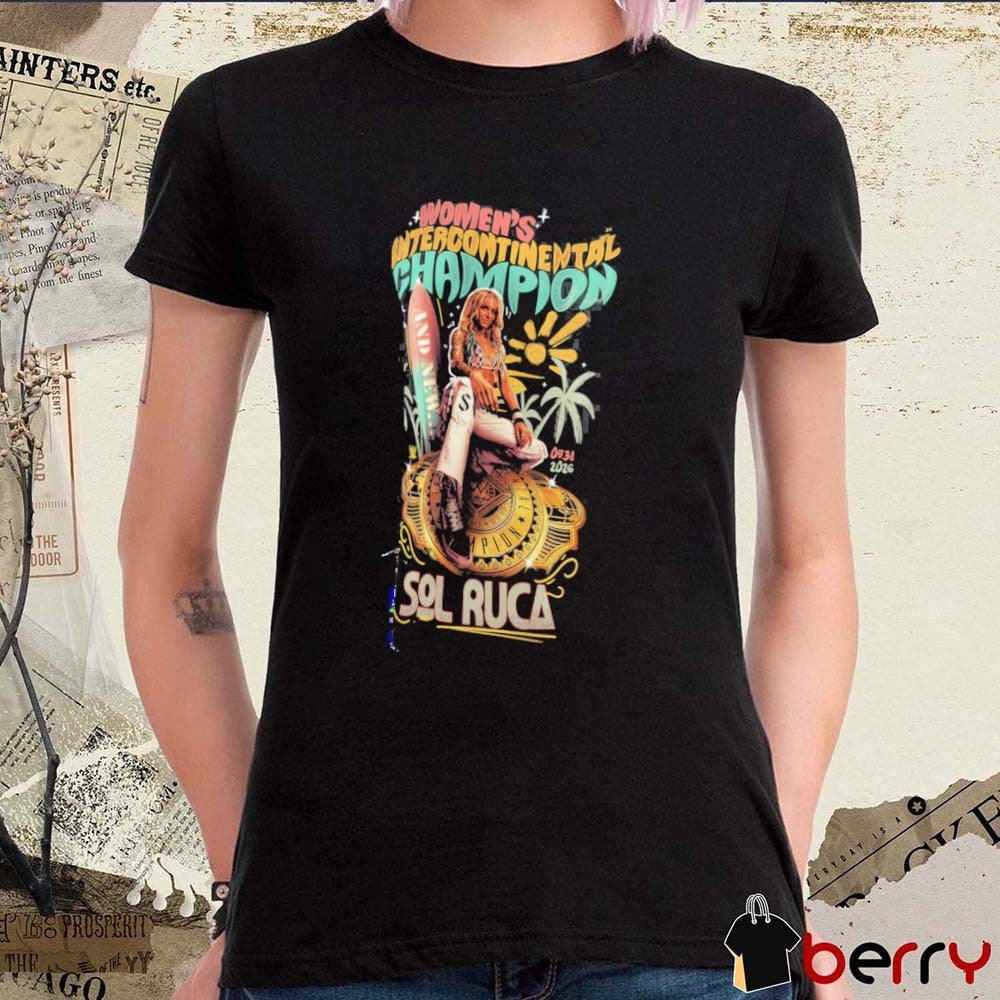Sol Ruca And New Women’s Intercontinental Champion Photo WWE t-shirt