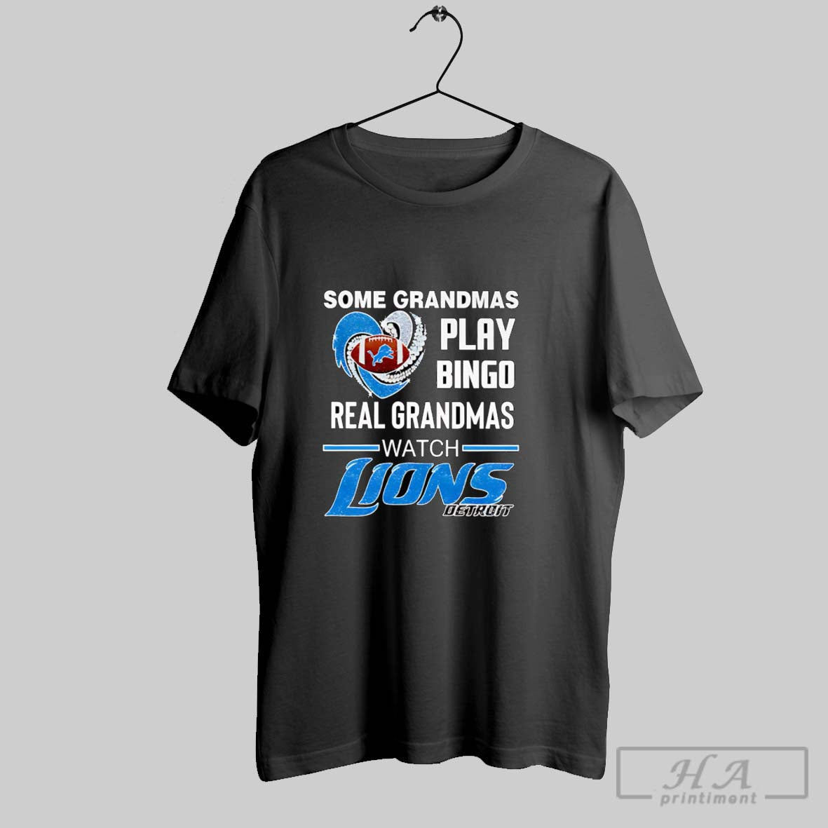 Official Some Grandmas Play Bingo Real Grandmas Watch Detroit Lions