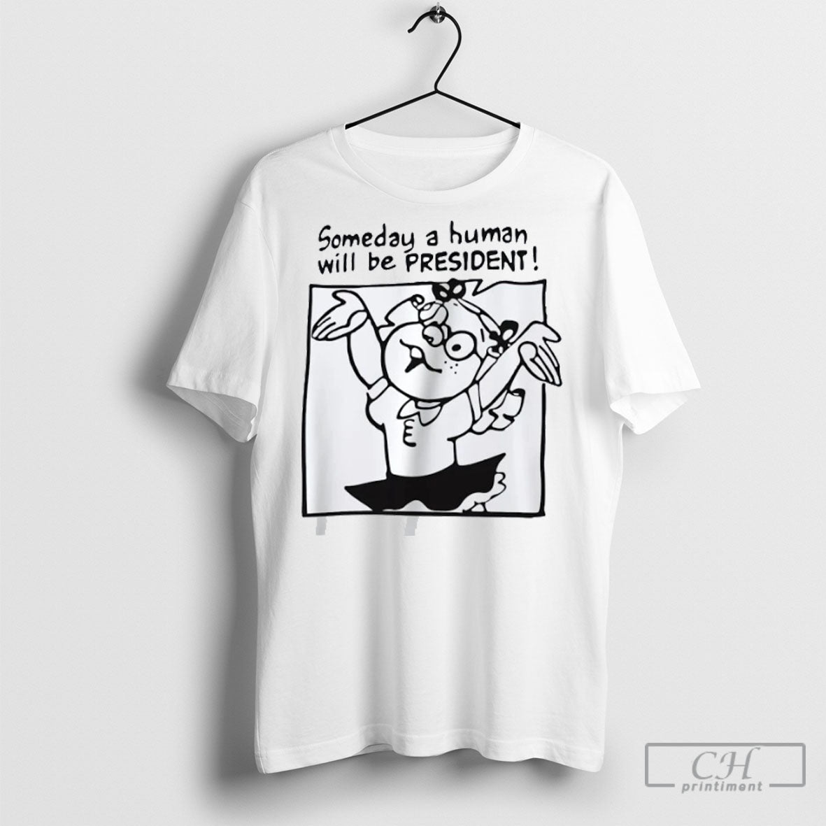 Official Someday A Human Will Be President Sweater