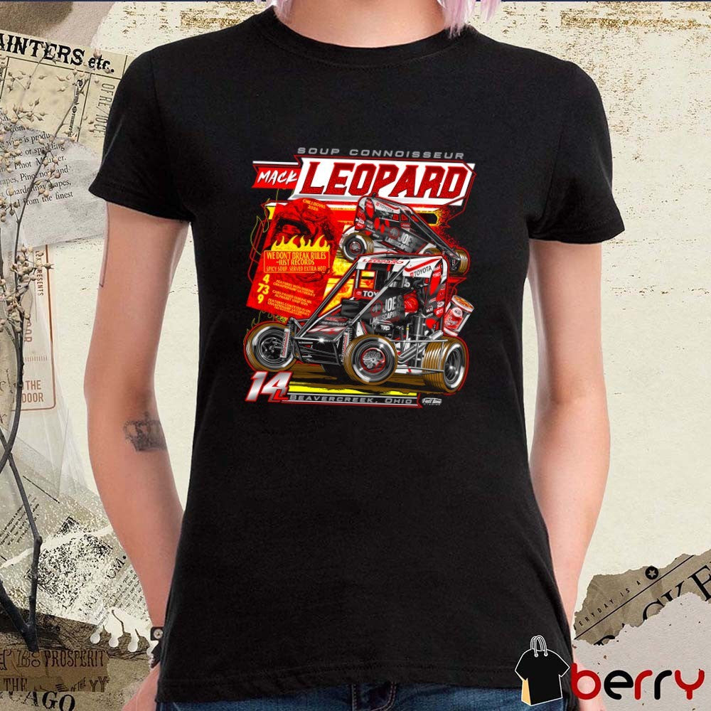 Soup Connoisseur Mack Leopard Chili Bowl 2026 We Don’t Break Rules, Just Records t-shirt