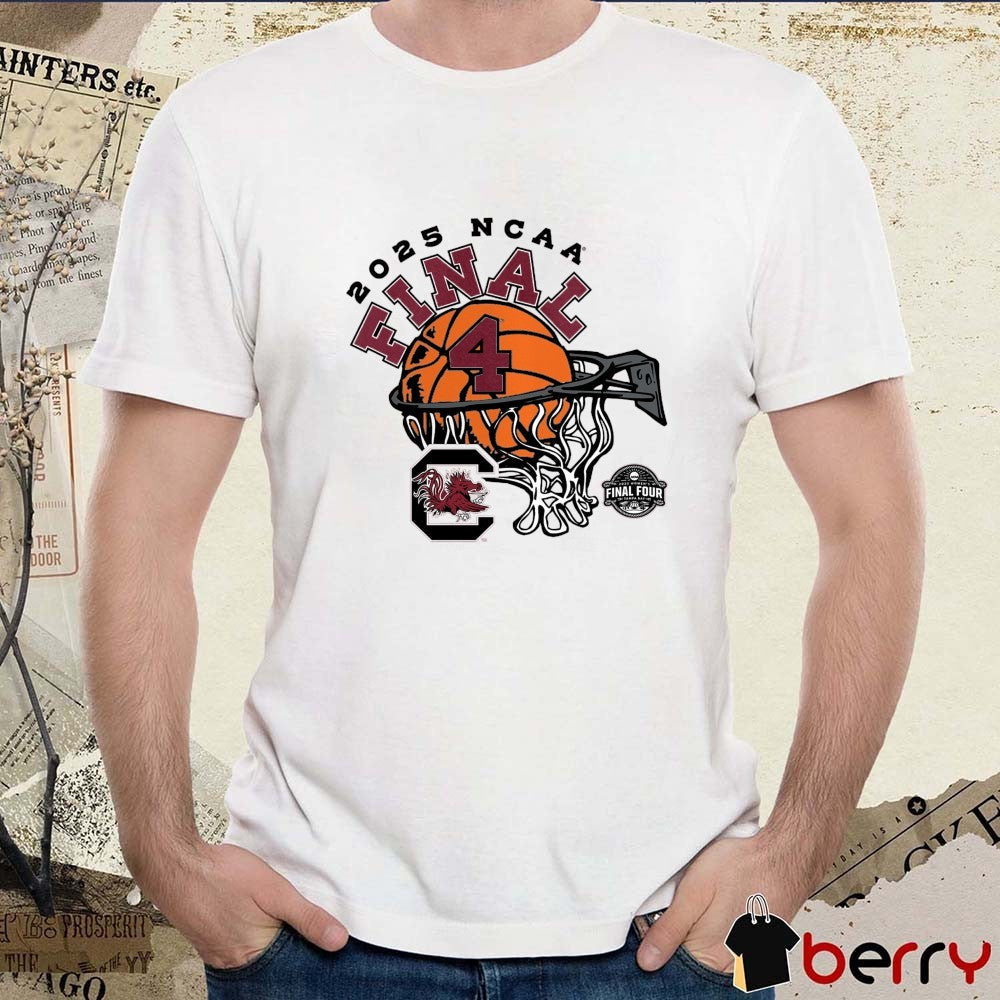 South Carolina Gamecocks Women’s Basketball Tournament 2025 NCAA March Madness Final Four Box Out t-shirt