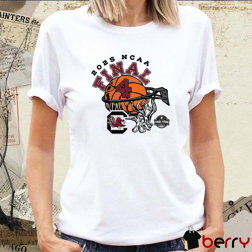 South Carolina Gamecocks Women’s Basketball Tournament 2025 NCAA March Madness Final Four Box Out t-shirt
