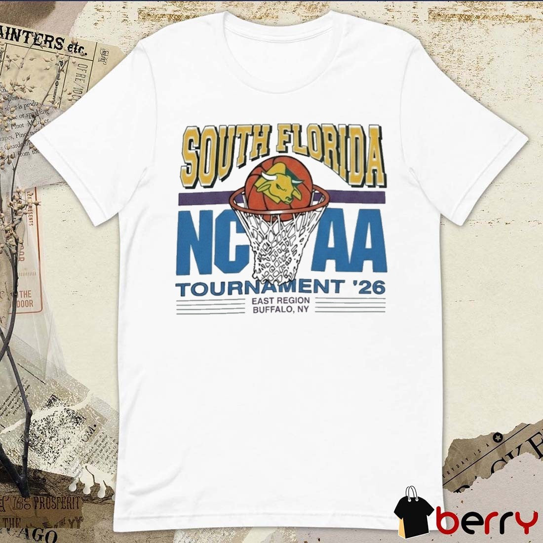 South Florida NCAA Tournament 2026 East Region Buffalo NY t-shirt