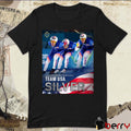 Speed Skating Men’s Team Pursuit Team USA Silver Medal Winter Olympics t-shirt