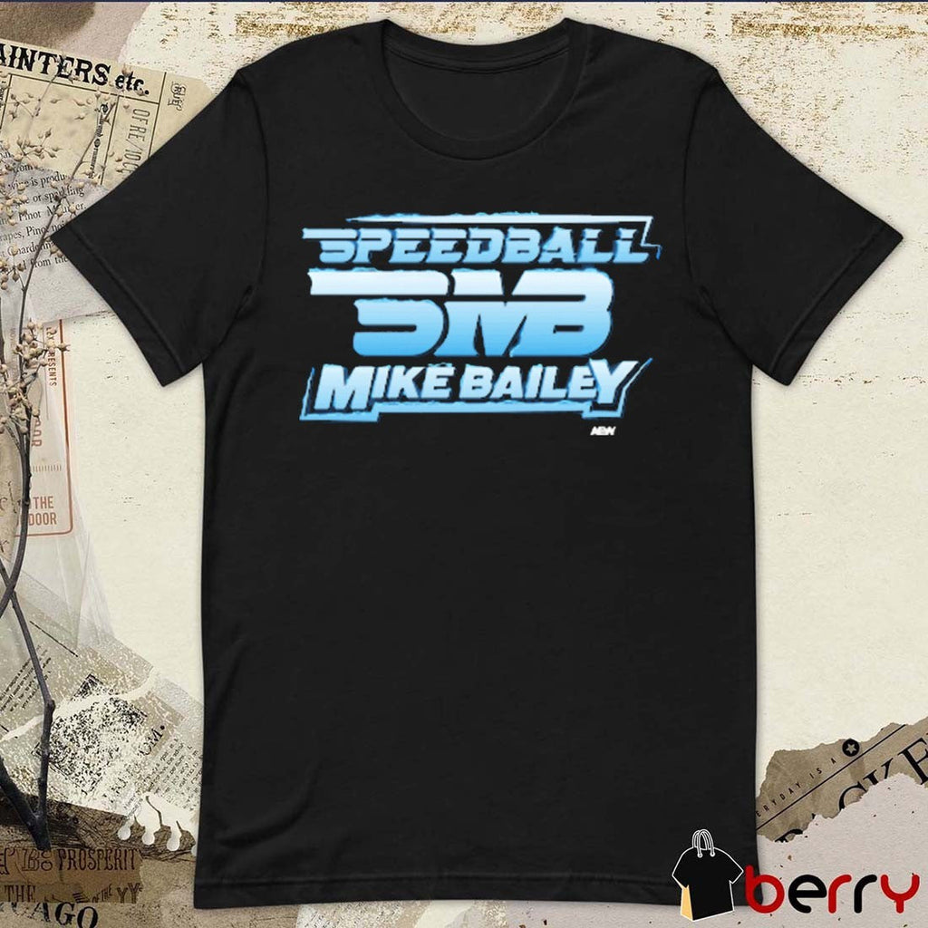 Speedball Mike Bailey – SMB All Elite Wrestling 2025 t-shirt