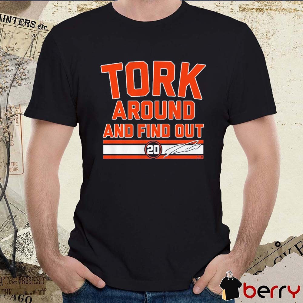 Spencer Torkelson Tork Around and Find Out Detroit Tigers MLB Signature t-shirt
