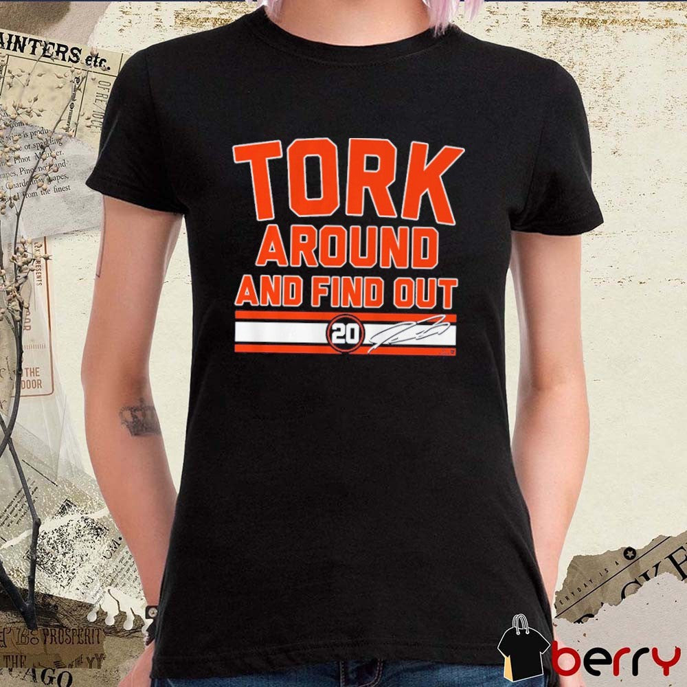 Spencer Torkelson Tork Around and Find Out Detroit Tigers MLB Signature t-shirt