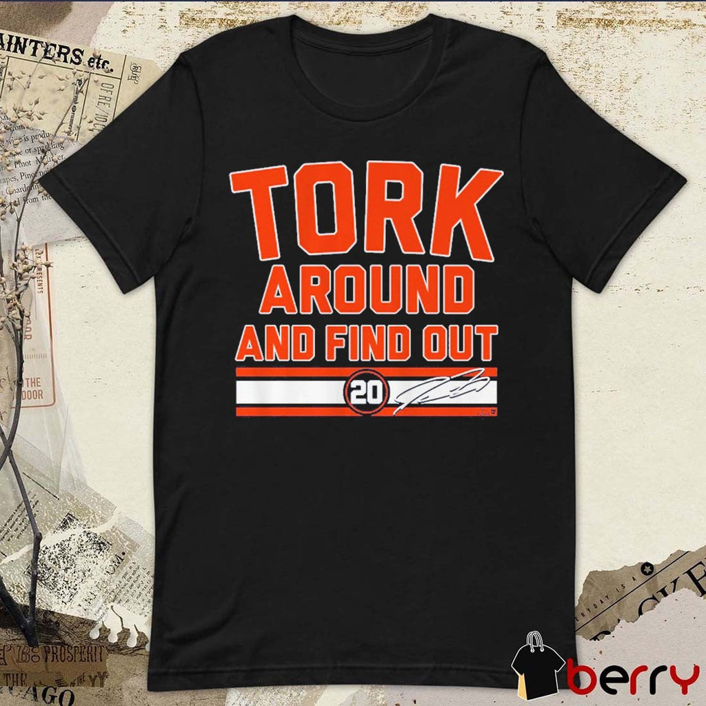 Spencer Torkelson Tork Around and Find Out Detroit Tigers MLB Signature t-shirt