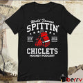 Spittin Chiclets World Famous Hockey Podcast Est 2016 t-shirt