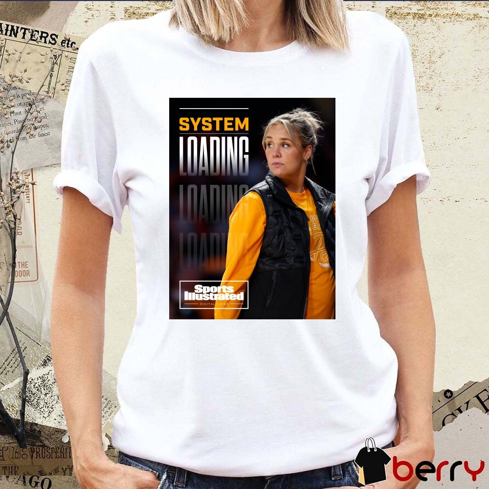 Sports Illustrated System Loading Kim Caldwell Coach Tennessee Lady Volunteers Poster t-shirt