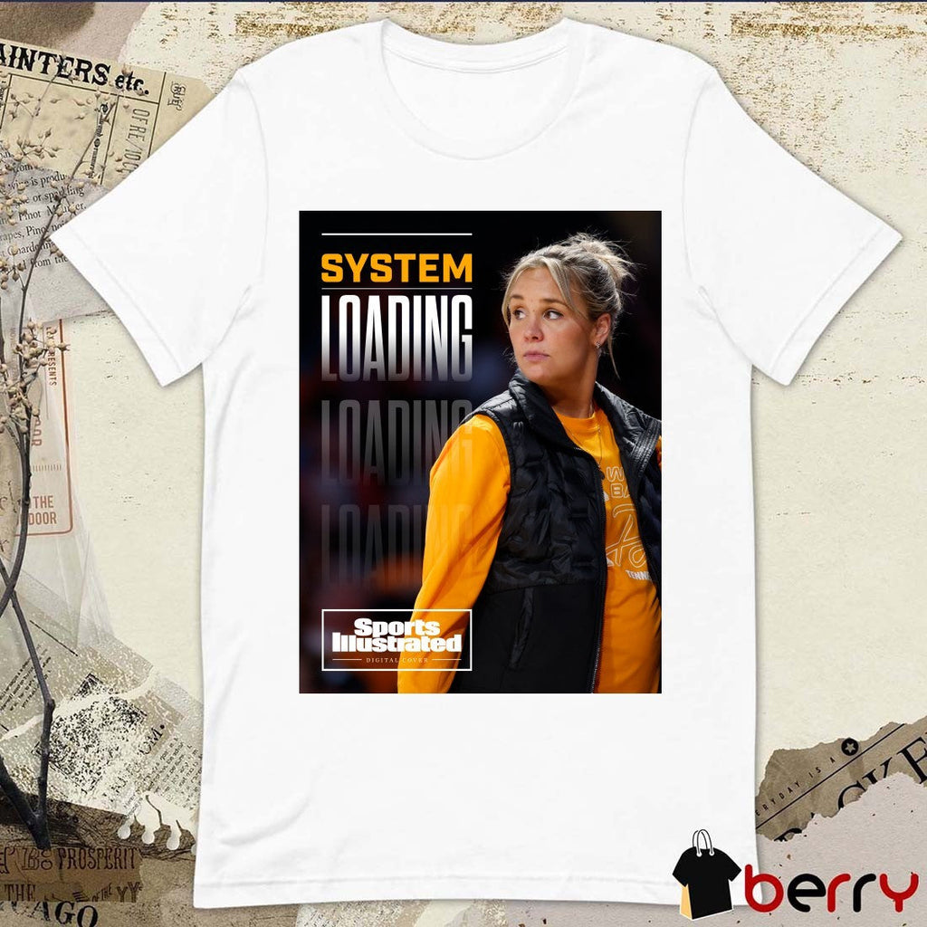 Sports Illustrated System Loading Kim Caldwell Coach Tennessee Lady Volunteers Poster t-shirt
