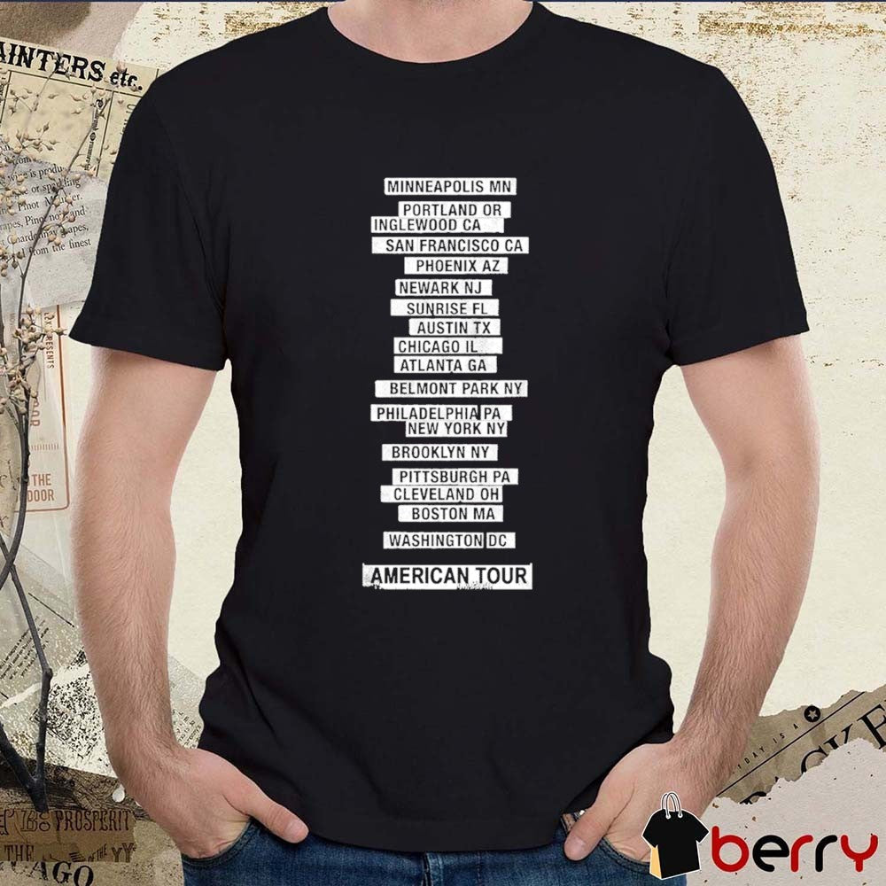 Springsteen & The E Street Band 2026 Land Of Hope and Dreams American Tour Minneapolis MN Portland OR t-shirt