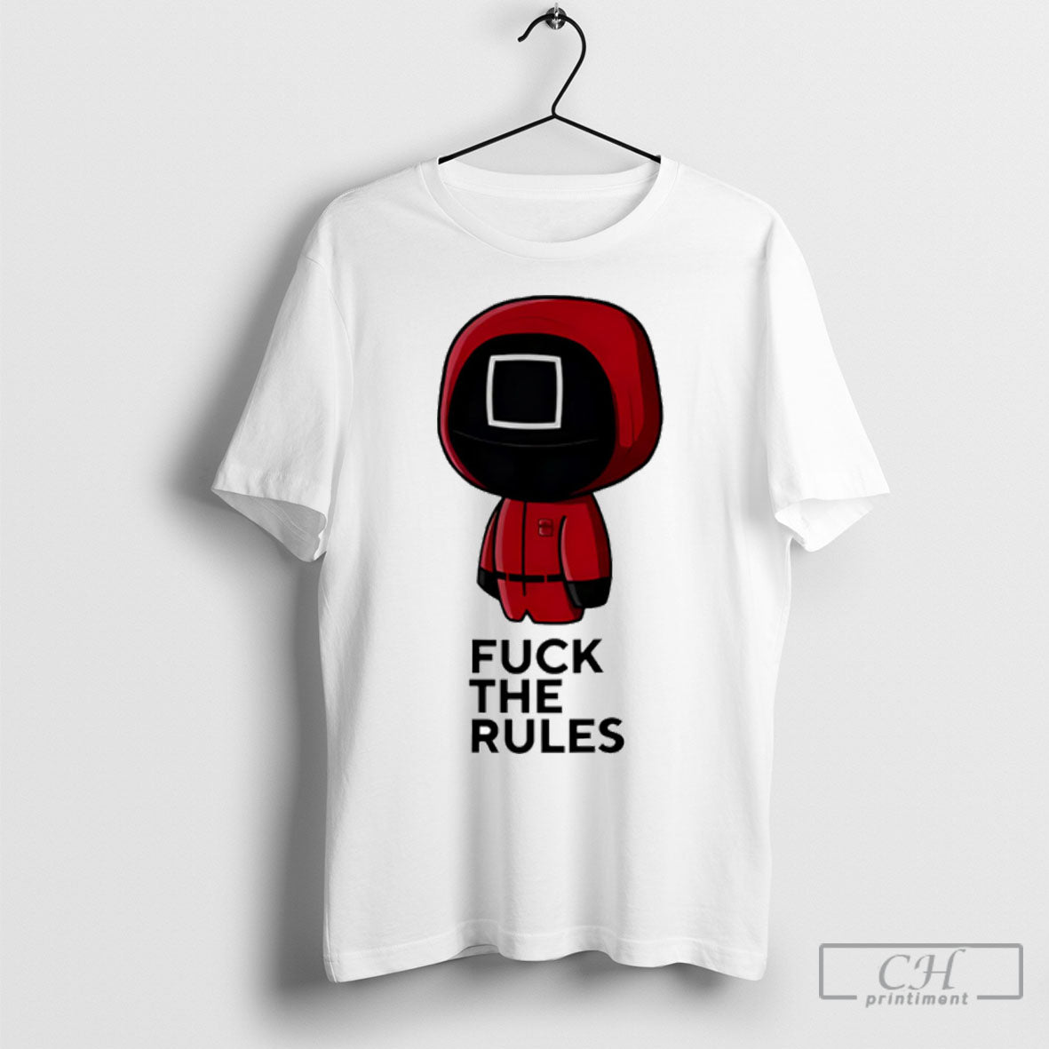 Official Squid Game Fuck The Rules Shirt