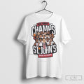 Official St Johns Red Storm Big East Champs 2024 2025 Cartoon Team Members Shirt