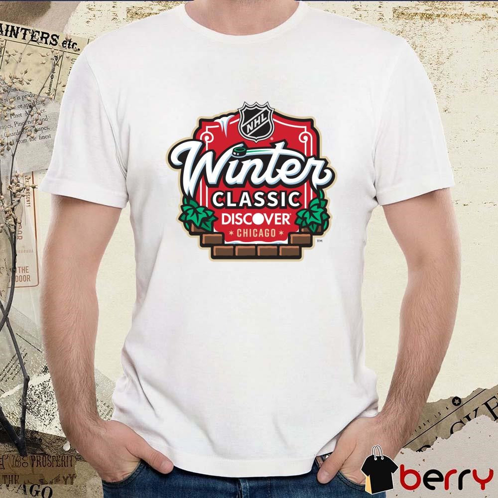 St. Louis Blues vs. Chicago Blackhawks NHL Winter Classic Discover Chicago t-shirt
