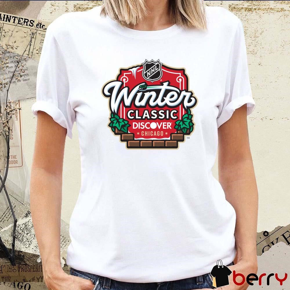 St. Louis Blues vs. Chicago Blackhawks NHL Winter Classic Discover Chicago t-shirt