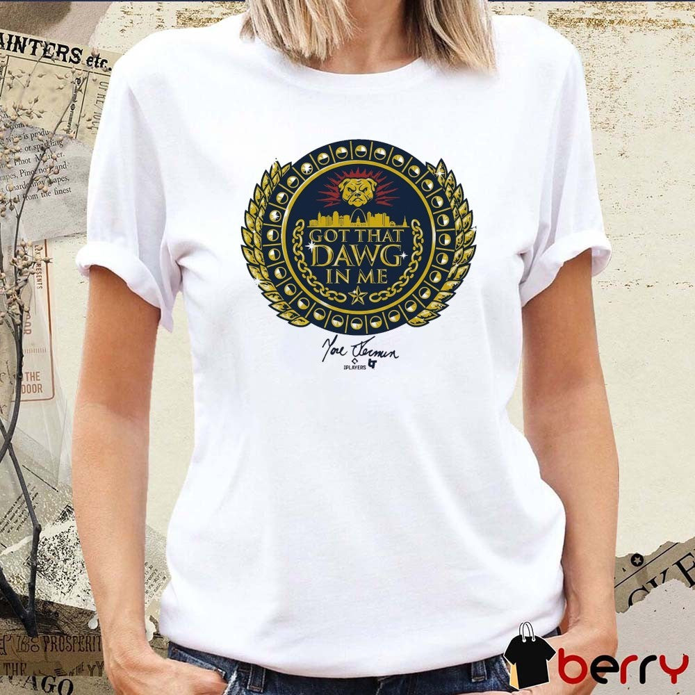St. Louis Cardinals Baseball Dawg Chain Got That Dawg In Me Signature t-shirt