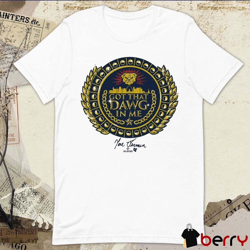 St. Louis Cardinals Baseball Dawg Chain Got That Dawg In Me Signature t-shirt