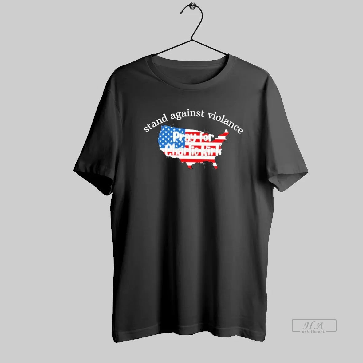 Official Stand Against Violence Pray For Charlie Kirk