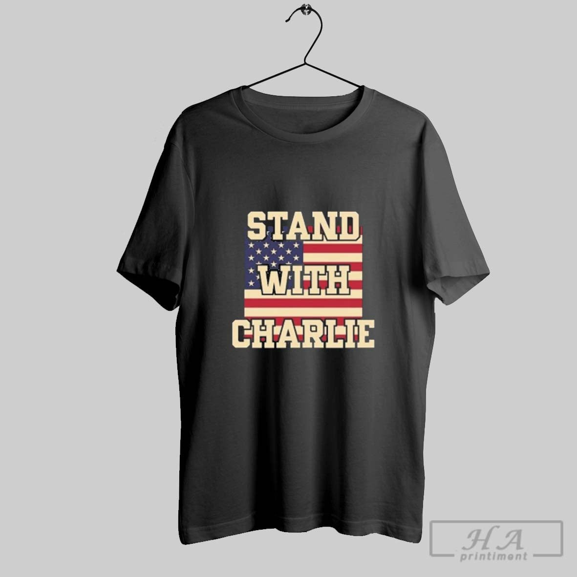 Official Stand With Charlie Kirk Vintage